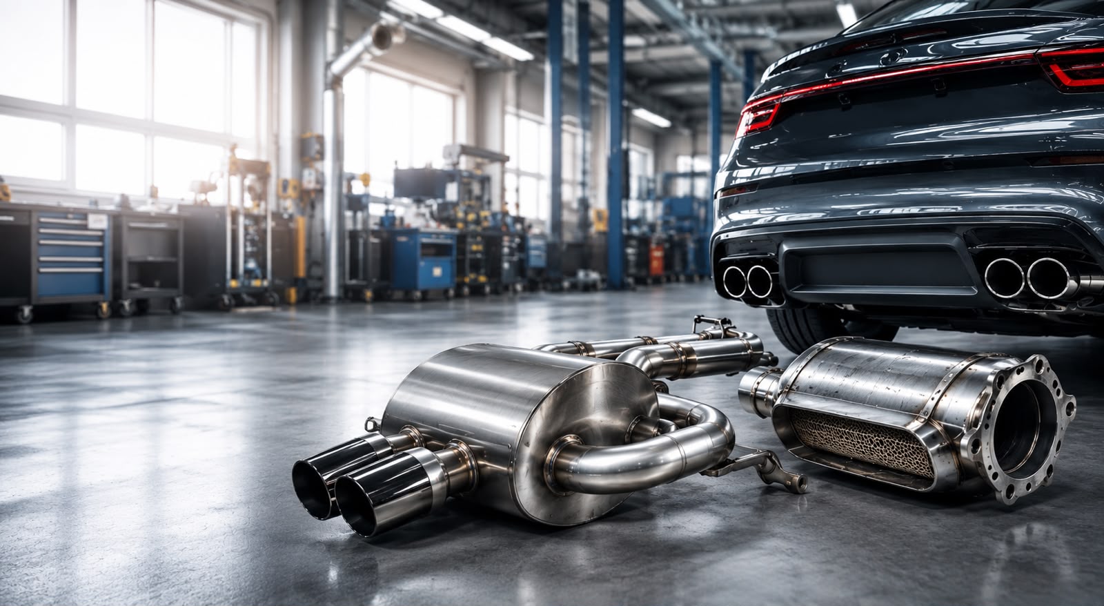 OEM Specification Silencer Manufacturer Workshop
